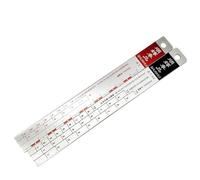 Paint Ratio Ruler, Paint Measuring Scale, Mixing Scale Steel Lurer Tool, Standard Paints Metal Dipstick for RVS Saloons, Mini Cars, Precise Colour Coating Ratio Indicator for the
