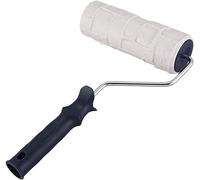Paint Roller， 8 Inch Pattern Paint Roller Draw Rubber DIY Construction Tool Portable Embossing Cylinder Stamp Decorative Brush