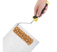 Paint Roller for Painting,Texture Paint Roller, 16cm / 6.3inch Texture Pattern Paint Roller Brush with Handle Embossed Painting Roller Decorate for Wall Painting Tool Decorating