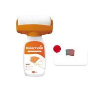 Paint Roller - Odor Free Latex Wall Repair Rolling Brush with 500g Wall Paste | Quick Drying Repair Roller | Multifunctional Painting Renovation Brush Set for Interior White Stain Covering Craft Work