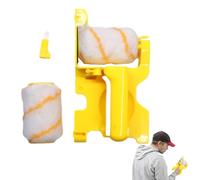 Paint Roller Set, Ceiling Paint Roller without Drip Set - Paint Roller Edge Cutter, Multi-Purpose Paint Edge Cutter with Clean Cut for Easy Painting in the Living Room