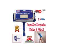 Paint Roller & Shield 9"/ 225mm x 38mm For Walls Ceilings Blue