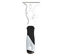 Paint Scraper - Painter Scraper, Stainless Steel Scraper Tool for Painting Putty | Ergonomic Scraper with Hammer Clarity Wrench and Nail Puller for Painter