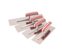 Paint Scraper - Stiff Putty Knife Chisel Tool Stainless Steel Wallpaper Stripping Tool(Pack of 4)