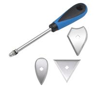Paint Scraper Tool, Wallpaper Scraper, Wall Paper Scraper Tool, 3 in 1 Multi Scraper Tool, 8-Inch Shave Hook Paint Scraper, Stainless Steel Wall Scraper Set, Glue Remover for DIY Home Projects