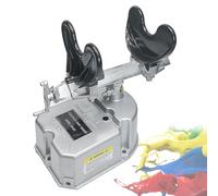 Paint Shaker Mixer, 1-5L Capacity, 15-Minute Mixing, 0-500 RPM Frequency, Adjustable Clamp for Paint, Watercolor, Nail Polish