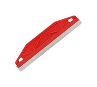 Paint Shield Paint Trim Guard for Cutting in Tools,12 inch Multi-Purpose Straight Edge Painting Tool Skirting Boards, Wallpaper Scraper for Precision Smearing Cutting Repairing(Color:Red)