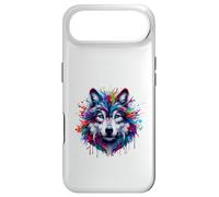 Paint Splash Wolf Case for iPhone Air