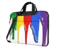 Paint Splatter Backdrop Printed Waterproof Laptop Case Ultra-Thin Portable One-Shoulder Laptop Bag 600d Oxford 13in/14in/15.6in