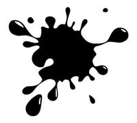 Paint Splatter Car Sticker - Reflective Stickers | Paint Vinyl Decal Sticker | Funny Window Sticker | Creative Car Window Decal | Stickers for Trucks | Automotive Warning Decals | Car Stickers