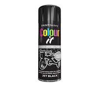 Paint Spray Can 250ml 'Black Gloss' General Purpose