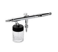 Paint Sprayer, 0.3/0.5/0.8mm Suction Feed Airbrush - Professional Dual-Action Portable Spray Gun Set (22CC)(WD-182-0.3MM)