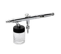 Paint Sprayer, 0.3/0.5/0.8mm Suction Feed Airbrush - Professional Dual-Action Portable Spray Gun Set (22CC)(WD-182-0.5MM)