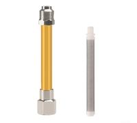Paint Sprayer Filter for Extension Rods with Stainless Steel Mesh, Designed for Easy Attachment and Removal to Support Long Term Use and Cleaning (Gold 60)