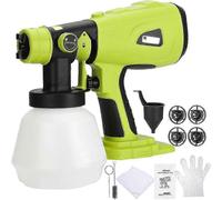 Paint Sprayer for Ryobi 18v Battery Cordless Paint Sprayer with 1000ml Container Handheld Hvlp Paint Gun