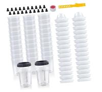 Paint Sprayer Mixing Cup with Measuring Scale Paints Preparation Disposables Cups Paint Stirrer Easy to Use Car Surfaces Coating Treatments Tool