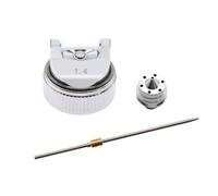 Paint Sprayer Replacement Parts Set with Nozzle Needle and Air Cap for Front-End Repair and Refinish Service Tasks Workshop Service Pieces Repaint Upkeep