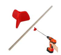 Paint Stirrer for Drill, Robust Quick Portable Tool Equipment, Colour Mixer Drill Attachment - For Women and Men, Cleaning Workshop, Indoor, Outdoor, Wall Fixation Application
