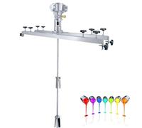 Paint Stirring Machine Mix Tool,Air Agitator for IBC Tank, 1 Ton/1000L 1HP Pneumatic Paint Mixer, Paint Stirring Machine, Folding Propeller, for Ink Dissolver H003