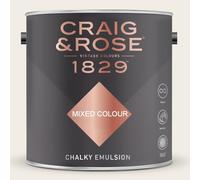 Paint Stop CRAIG & ROSE 1829 CHALKY EMULSION CRAFTSMANS WHITE 2.5L