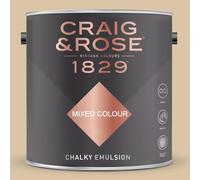 Paint Stop CRAIG & ROSE 1829 CHALKY EMULSION DEEP SUNG CREAM 2.5L