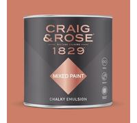 Paint Stop CRAIG & ROSE 1829 CHALKY EMULSION ETRUSCAN RED 750ML