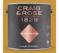 Paint Stop CRAIG & ROSE 1829 CHALKY EMULSION FRENCH OCHRE 2.5L