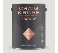 Paint Stop CRAIG & ROSE 1829 CHALKY EMULSION PANTRY WHITE 5L