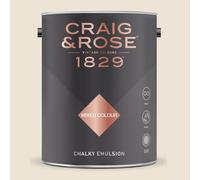 Paint Stop CRAIG & ROSE 1829 CHALKY EMULSION REGENCY WHITE 5L