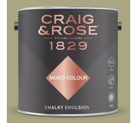 Paint Stop CRAIG & ROSE 1829 CHALKY EMULSION TAPESTRY GREEN 2.5L