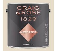 Paint Stop CRAIG & ROSE 1829 EGGSHELL PALE MORTLAKE CREAM 2.5L