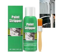 Paint Stripper for Wood & Metal,Fast-Acting Paint Remover for Wood, Metal, Plastic & Tiles,VAR/nish Stripper & Rust-Proof Paint Removal Gel,Multi-Material Versatility,Comprehensive Removal Solution