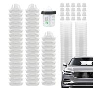 Paint System Hard Cup | Automotive Spray Cup Paint System | Car Painting Kit With Clear Scale | Paints Tools & Equipment With 50 Cups & Lids Systems Spray Guns & Accessories