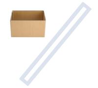 Paint Template - Reusable Parking Zone Stencil, Striping Pavement Marking Kit | Foldable Concrete Guide Tool, Drawing Alignment Stencil, 4 X 92 Inch Paint Aids, Marking Layout Equipment,