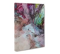 Paint The Sky Canvas Print | Gallery Wrapped 30mm Frame Wall Art | 24x16 inches | Ready to Hang | Abstract Picture | Living Room Bedroom Lounge Office