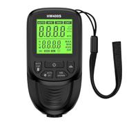 Paint Thickness Gauge 0-2000 μm Coating Paint Depth Gauge with Backlit LCD Display for Vehicle Coating