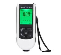 Paint Thickness Gauge, Digital Paint Thickness Meter, ABS with Portable Rope Automatic Shutdown Function Paint Coating Meter for Outdoor (White)