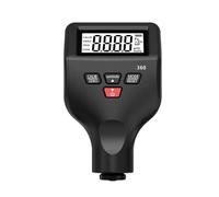 Paint Thickness Gauge, Magnetic Thickness Gauge Backlight Car Paint Tester 0-1500um Work Under Low Temperature 0.1um Russia English Manual