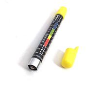 Paint Thickness Gauge, Pen-Type Waterproof Paint Coating Thickness Tester Meter with Magnetic Tip & Micron-Level Color Scale for Verifying The Car Thickness of Paint
