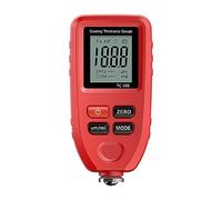 Paint Thickness Gauge, TC100 White Car Paint Coating Thickness Gauge Car Paint Film Thickness Tester Measuring Paint Tool(Rosso)