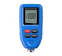 Paint Thickness Gauge, TC100 White Car Paint Coating Thickness Gauge Car Paint Film Thickness Tester Measuring Paint Tool(Blu)