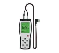 Paint thickness meter, Digital Ultrasonic Thickness Gauge Sound Velocity Meter Steel Tube Metal plastic Glass ceramic Depth Width Measuring Instrument Portable Paint Depth Gauge