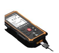 Paint thickness meter, Ultra Thickness Gauge SW-6510S Plastic Glass Ceramics Metal Steel Plate Stainless Steel Pipe Wall Thickness Tester Portable Paint Depth Gauge