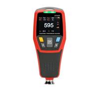 Paint thickness meter, UT343D Coating Thickness Gauge LCD Backlight 320 x 240 Pixels Digital FE/NFE Metal Car Paint Thickness Tester Meter Portable Paint Depth Gauge