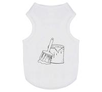 'Paint Tin & Brush' Pet Dog/Cat T-Shirt (PT00104343)