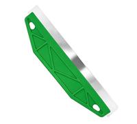 Paint Trim Guard, 12" Stainless Steel Paint Edger Tool Paint Shield for Skirting Board Painting, Straight Paint Edging Tool, Wallpaper Tools for Scrape, Trimming, Measurement & Guide (Green)