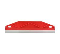 Paint Trim Guard, Skirting Board Painting Tool Multi-Purpose Straight Edge Tool Stainless Steel Paint Shield Wallpaper Scraper for Walls Ceramic Tile Edger Scraper Painting(Red 12Inch)