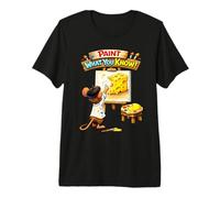 Paint What You Know - Cute Mouse Design Premium T-Shirt