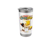 Paint What You Know - Cute Mouse Design Stainless Steel Insulated Tumbler