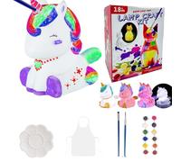 Paint Your Own Lamp DIY Arts and Crafts Painting Night Light Set for Kids 6-12 Toy Child Creative Gifts Craft Sets for Girls Boys Painting Kit Birthday Gift Ages 3 4 5 6 7 8 9 10 11 12+ (Unicorn)